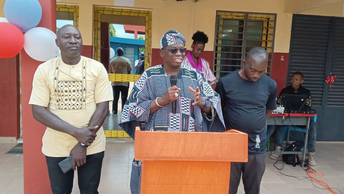 Allocution lors de l'inauguration